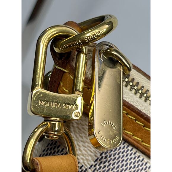 Louis Vuitton Siracusa MM Damier Azur Canvas Two Way Bag Tote Crossbody Spain - Picture 5 of 16